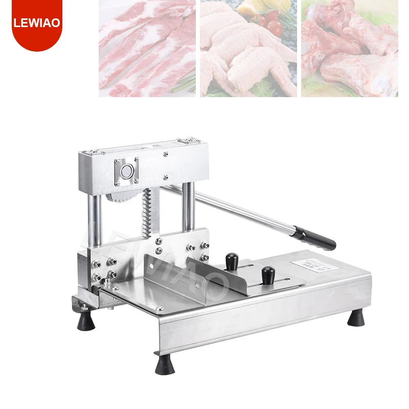

Commercial Manual Saw Bone Cutting Machine Cut Pork Chop Bone Trotters Meat Slicer Making Maker