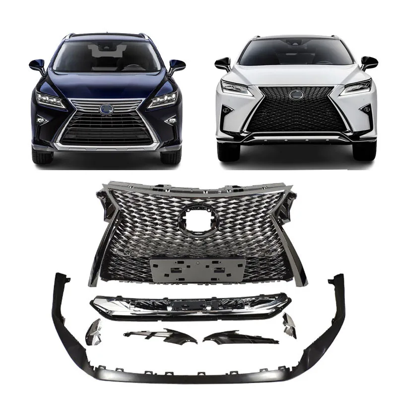 Front Upper Grille Car Body Bumper down for Lexus RX200T/450h F Sport