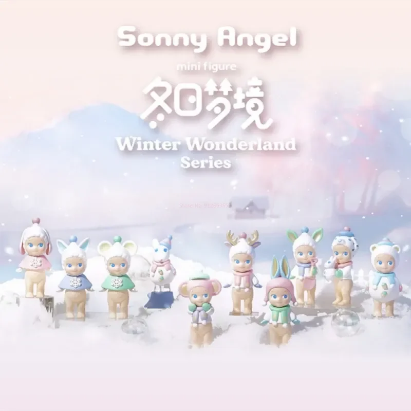 

Оригинальная коллекция Sonny Angel Winter Wonderland, оригинальная таинственная коробка-сюрприз, фигурка аниме, модель «Угадай сумку», куклы, рождественский подарок, игрушка