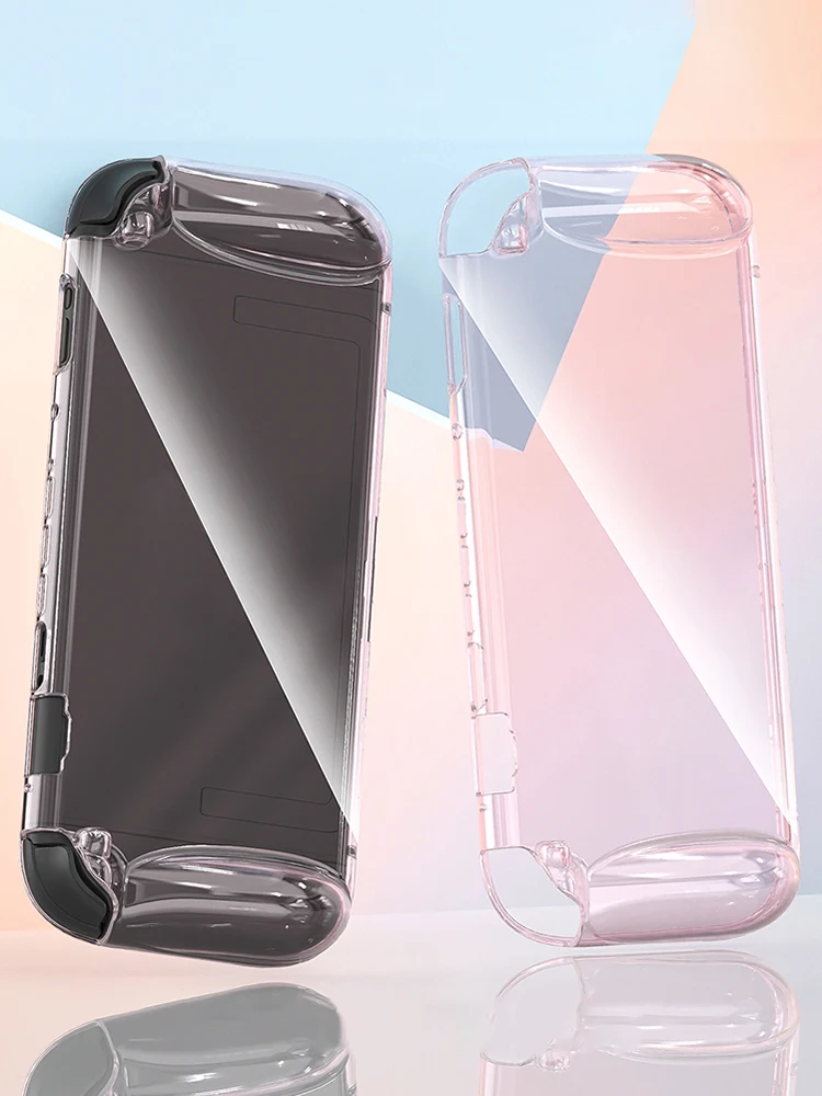 Clear TPU Case for Nintendo for Switch 2 Protective Sleeve Shockproof Crystal Protector Case Soft Clear Cover Game Accessories