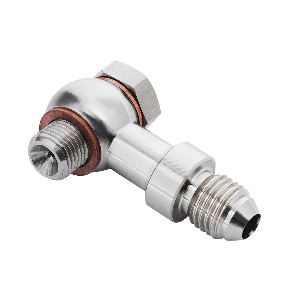 Kit De Boulons Banjo De Rajeunissement D'Huile Turbo Pour Moteur Mitsubishi EVO 1-10 4G63T 4B11T, M10x1.25 à 4AN, 1 Ensemble