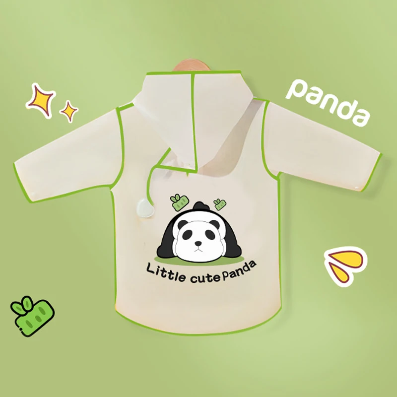 Raincoat Poncho Raincoat For Kids Primary School Kindergarten Baby Poncho boys Girls Transparent Waterproof Rainwear