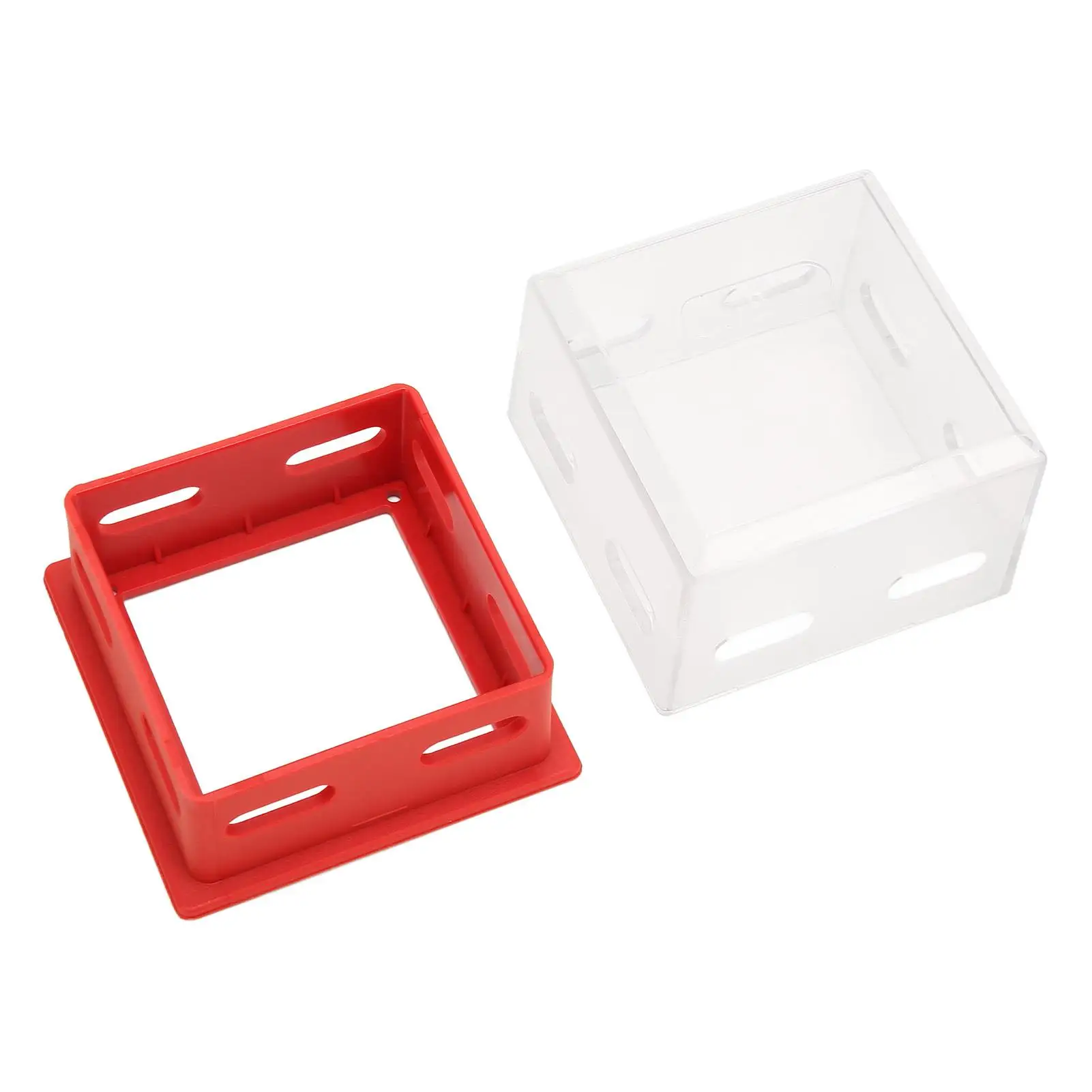 Waterproof Transparent Push Button Switch Protector Cover-Emergency Stop Switch Guard for Industrial Use