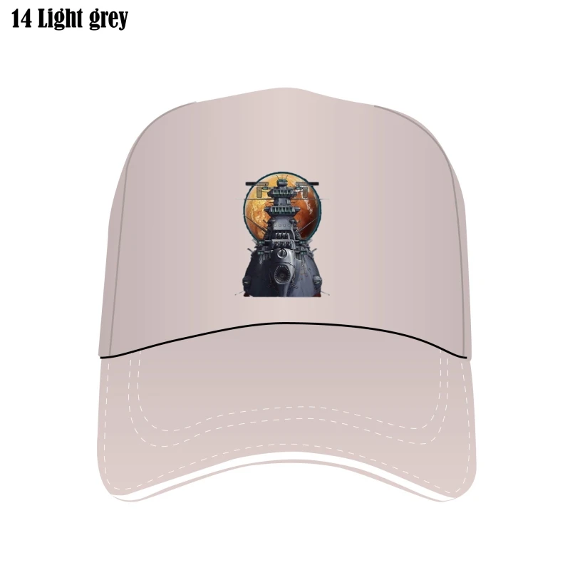Space Battleship Yamato Cappello Personalizzato Red Bill Cappelli Art Space Battleship Yamato Men Fashion Mesh