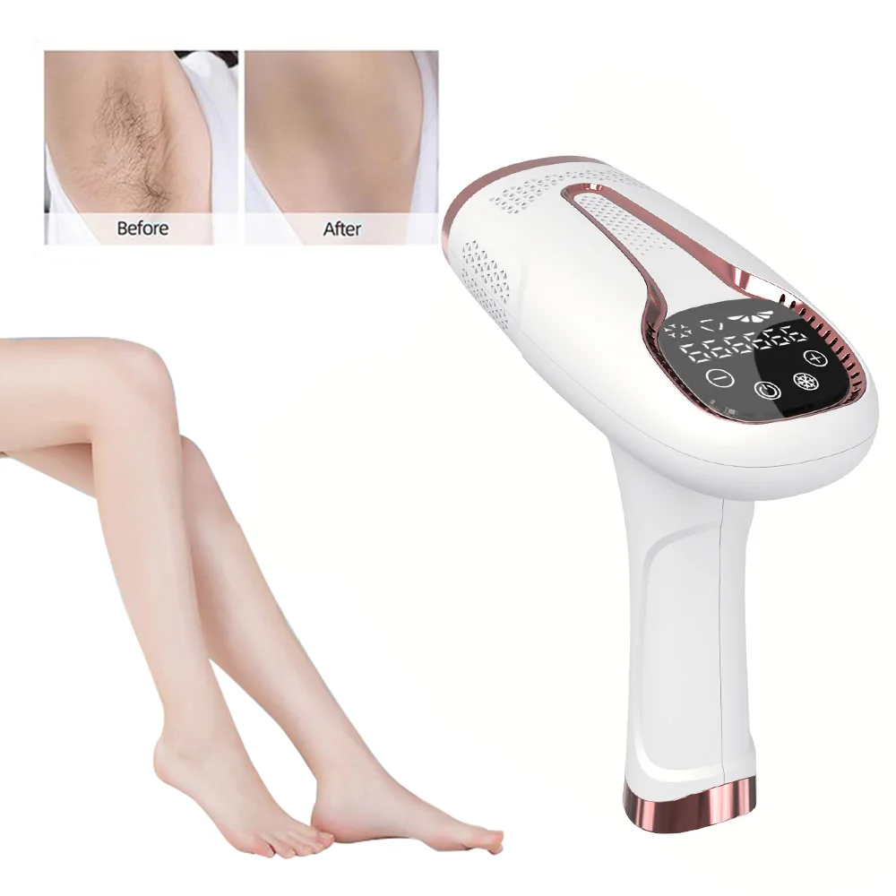 

Ice cooling hair remover, skin rejuvenation, painless laser hair remover, body hair remover
