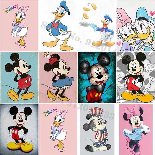 MISHBAY Diamond Painting Disney - 5D DIY Pintura Diamante 30x40cm - Dibujos  con Diamantes Donald y Daisy - Punto de Cruz Kit Completo : :  Juguetes y juegos