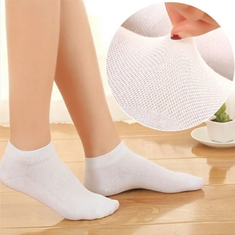 3 pairs lot thin summer mesh socks nylon transparent stretch elasticity lace bow ankle sock net yarn thin women cool socks 5Pair/lot Summer Thin Children's Mesh Boys and Girls' Socks