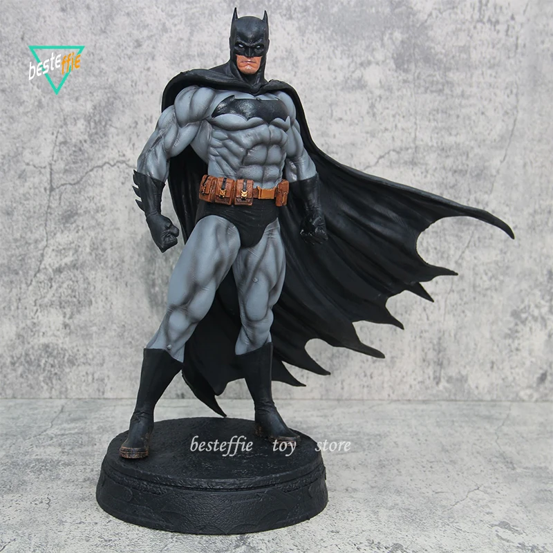 38Cm Dc Batman Justice League Anime Figure In Piedi Batman Action Figures Model Collection Room Ornament Handmade Boy Toys Gifts