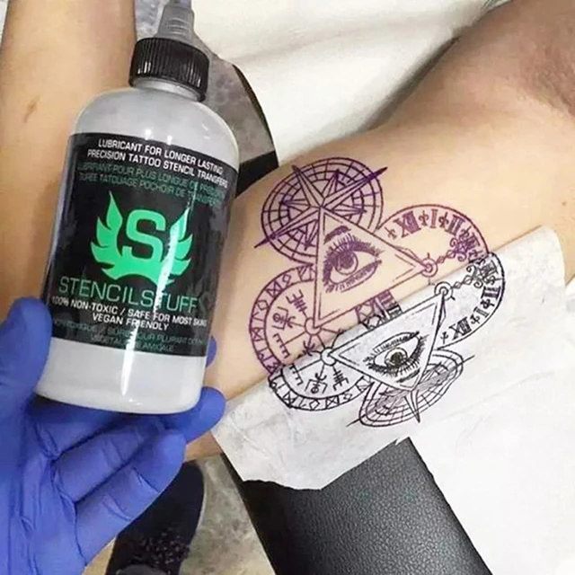 Stencil Stuff Spray Stuff Spray Stuff Tattoo Drawing Protection