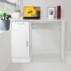 1 Drawer 1 Door Desk Desktop Table 1 Drawer 1 Door Compact Computer PC Laptop Desk Table Workstation Home  Computer Desk 1