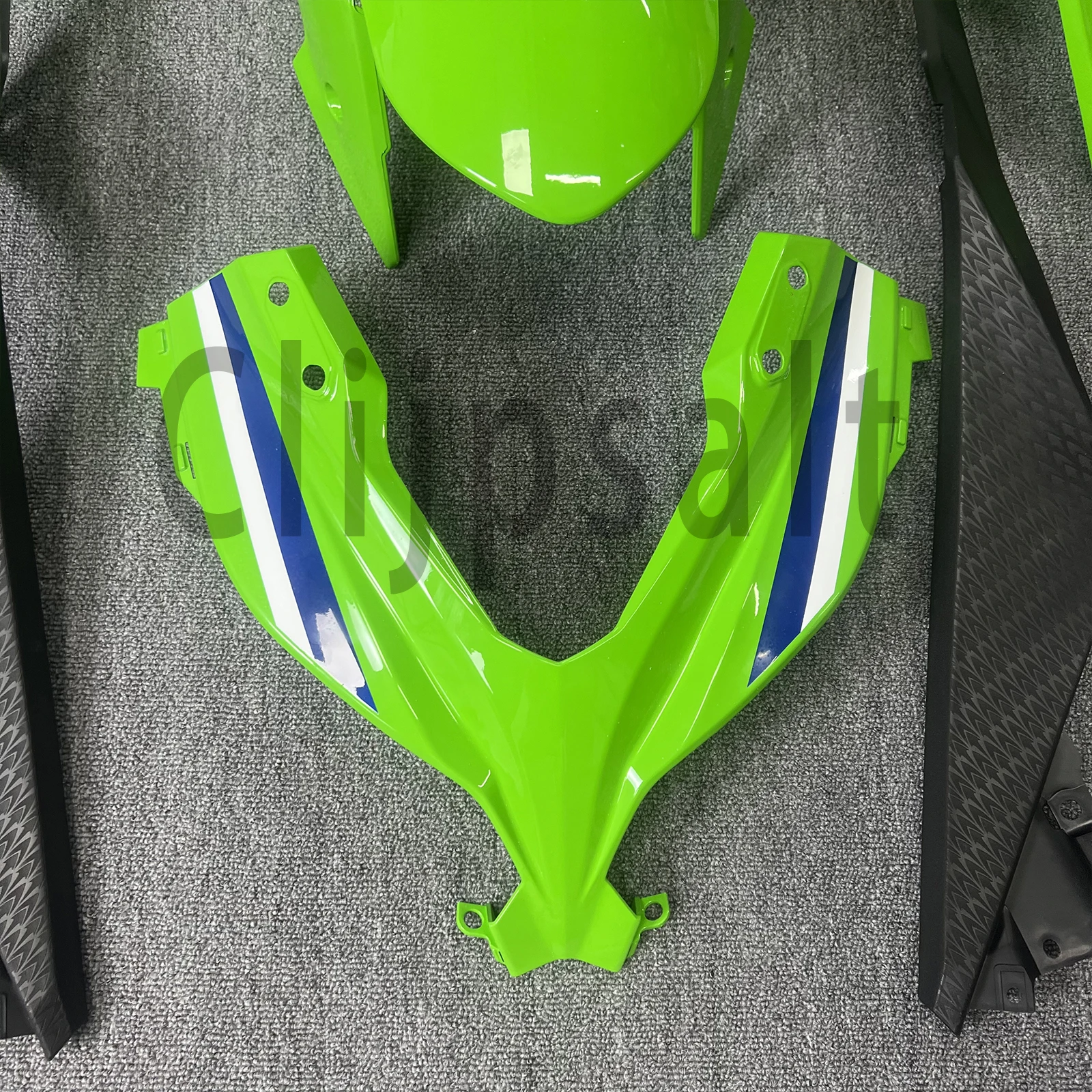 KAWASAKI EX300 NINJA300 Ninja 300 EX250 2013-2017 오토바이 페어링 키트 액세서리 전체 차체 ABS 스프레이 키트 쉘