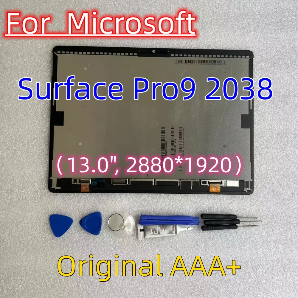 Originale Aaa + Per Microsoft Surface Pro 9 Pro9 2038 Display Lcd Touch Screen Digitizer Assembly Per Surface Pro 9 2038 Display