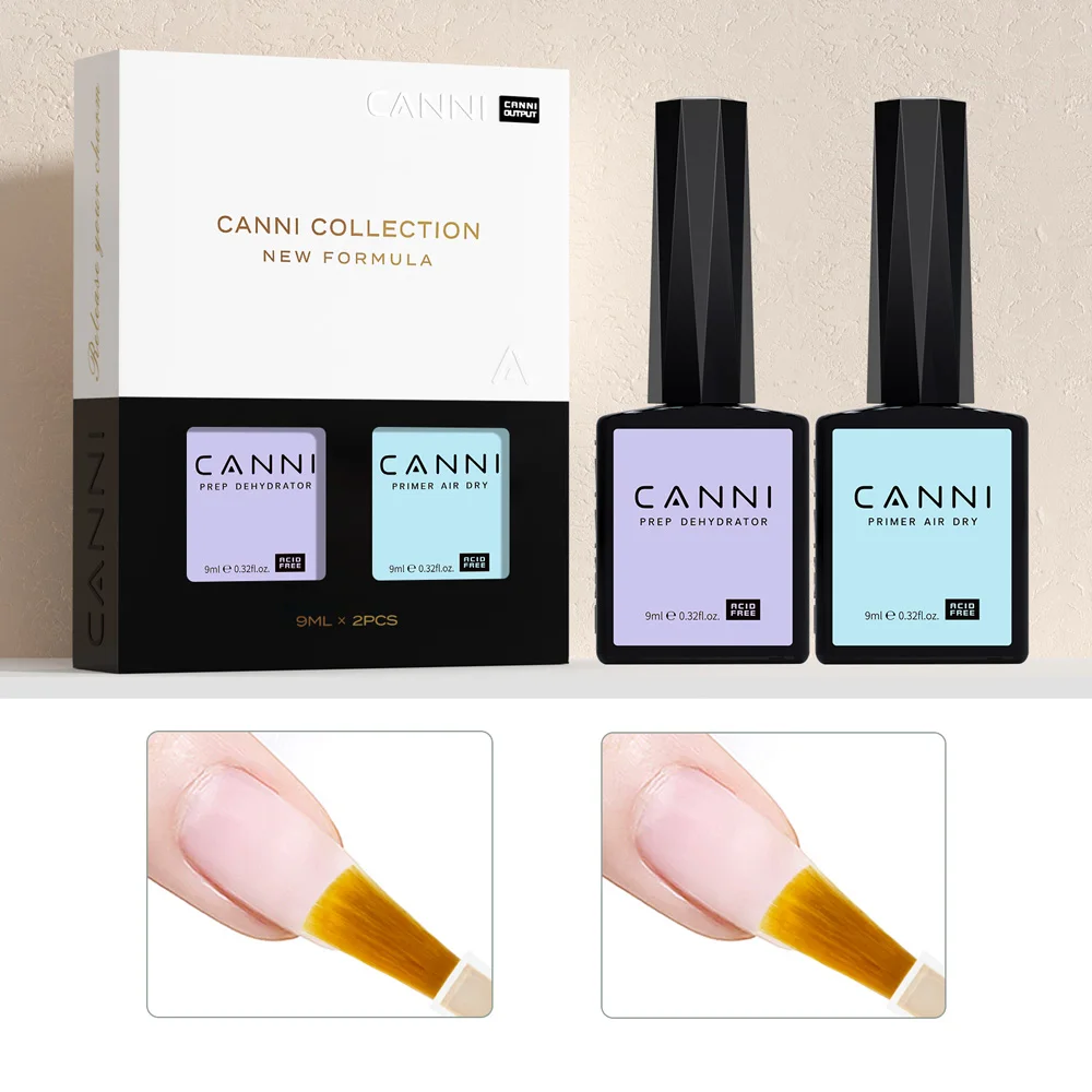 HEMA-Free Gel Nail Polish Kit - Gorgeous Color Full Coverage Semi-Permanent Soak-Off UV LED Set (2/6 pcs)