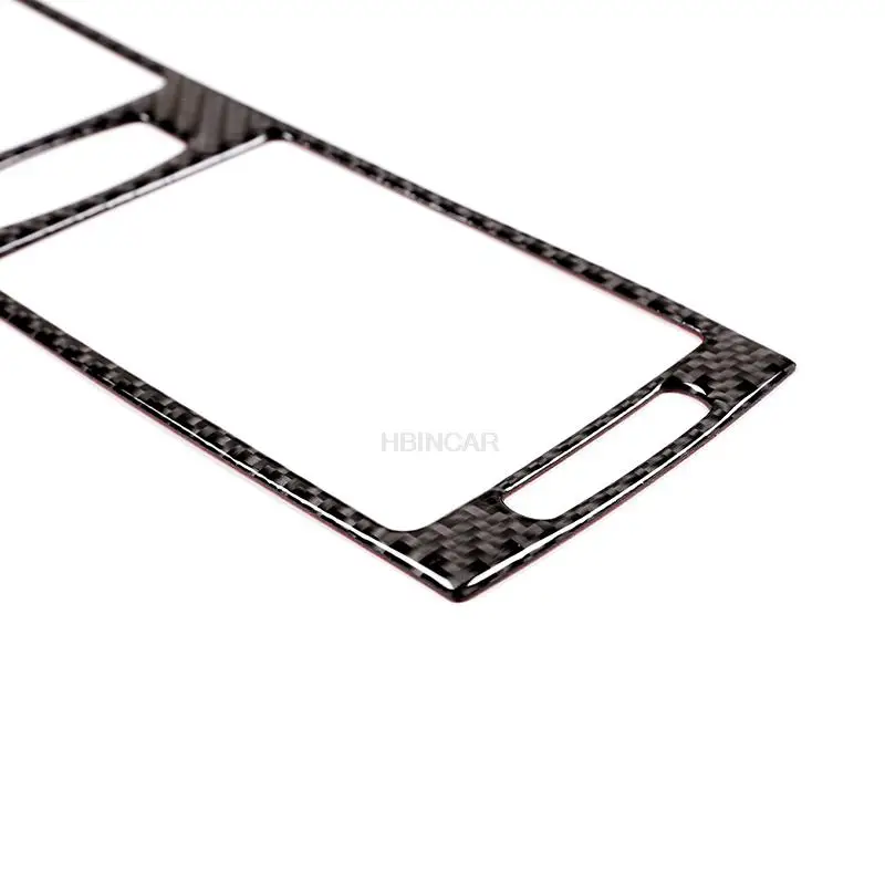 For BMW X5 X6 2008-2013 Central control air conditioner out of trend decoration interior soft carbon fiber modified 