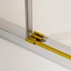 Tub Shower Door, 56-60" W * 66" H Frameless Single Sliding Shower Doors for Bathtub, Bathroom Shower Door with Towel Rail 6