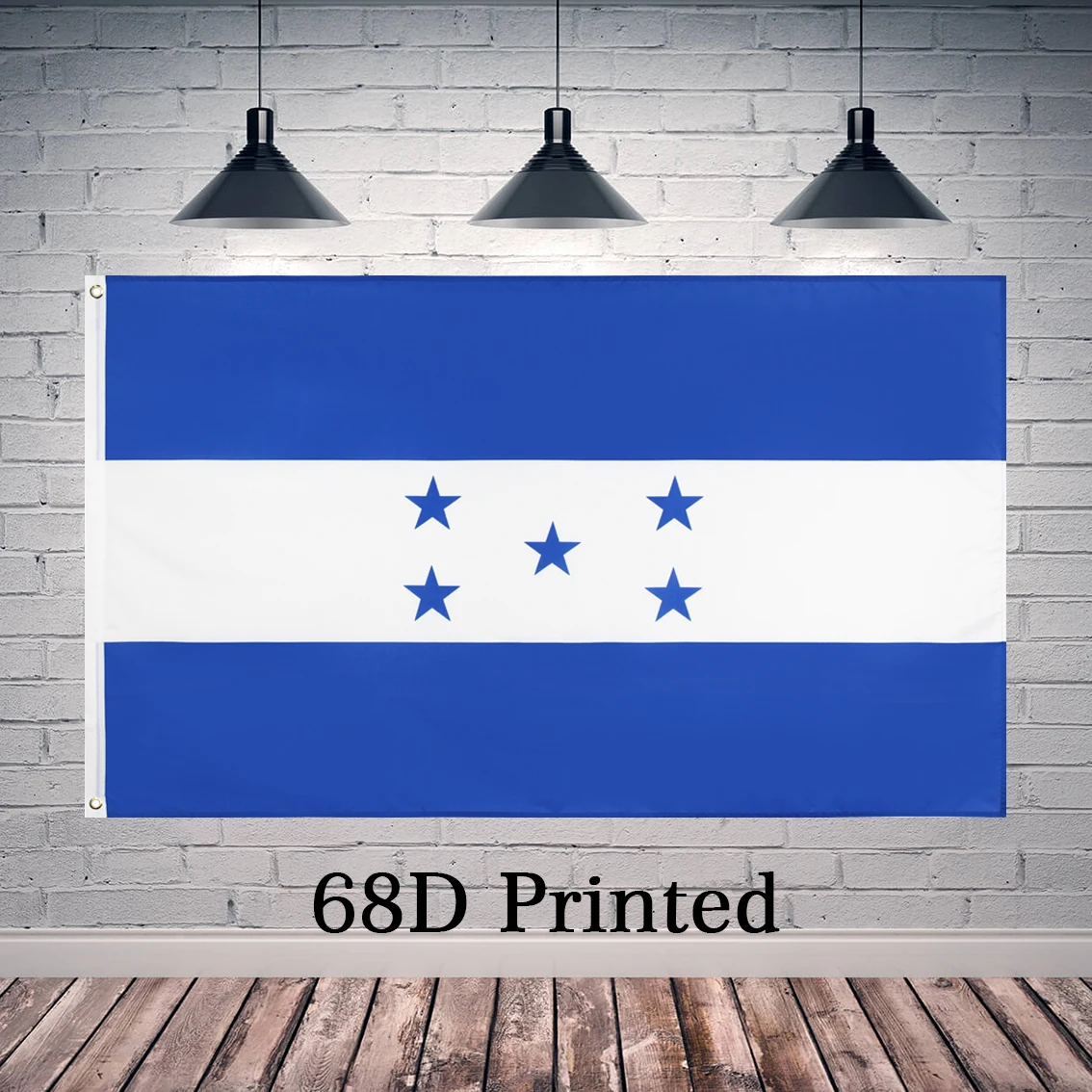

90X150cm Honduras Flag Polyester Printed Decoration Banner Tapestry FLAGLAND