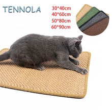 

Cat Scratcher Sisal Mat Anti-Slip Furniture Sofa Protector for Sharpen Nails Scraper Cats Tree Toys Sleeping Pad Pet Accessories