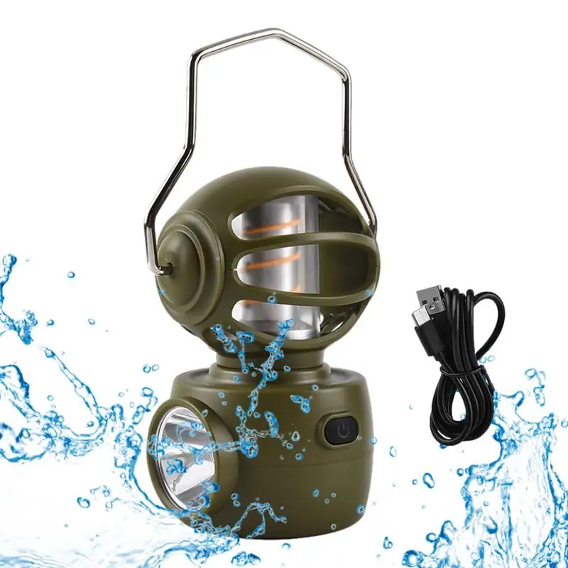 

Led Camping Lanterns Dual Lights Rechargeable Lanterns Outdoor Tent Camping Lights Type-C Rechargeable Waterproof Lightweight