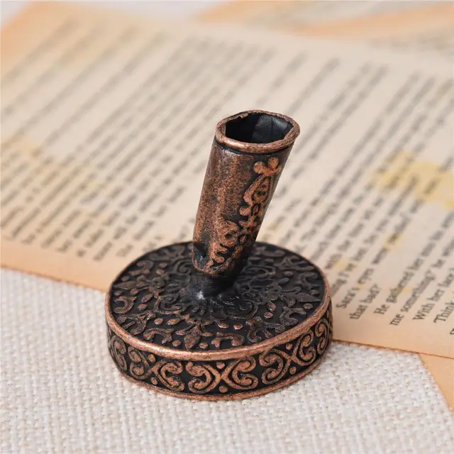 1 Set Feather Fountain Pen Calligraphy Pen Quill Oblique Fountain Luxury Pen Ink +5pcs Nib Metal for Fancy Font Office Supplies brown