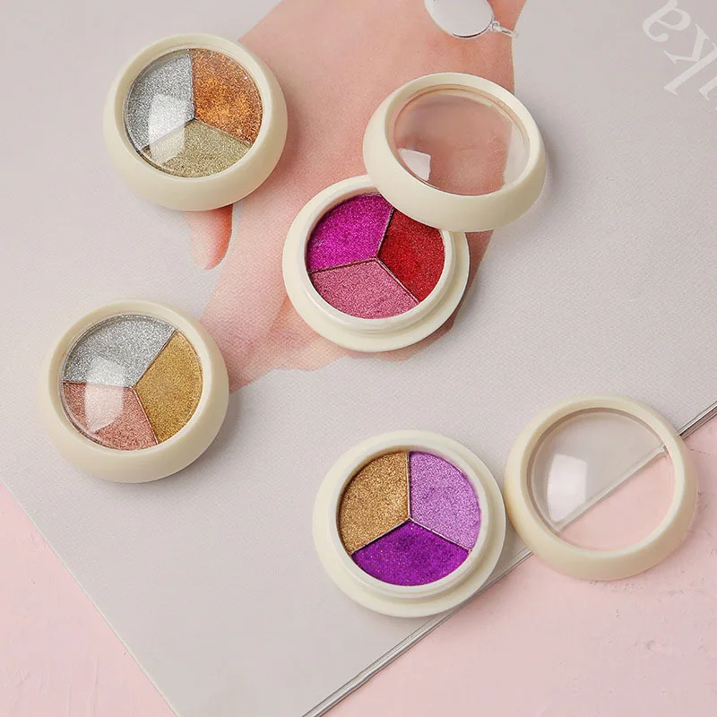3 Colors Metallic Mirror Chrome Nail Powder Rose Gold Champagne Nail Powder Holographic Pigment Chameleon Glitters Manicure DIY