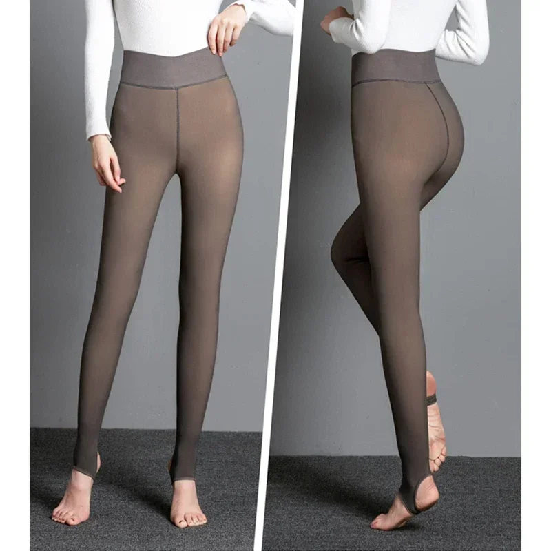 Thermal Stockings Woman Fleece Tights Sexy