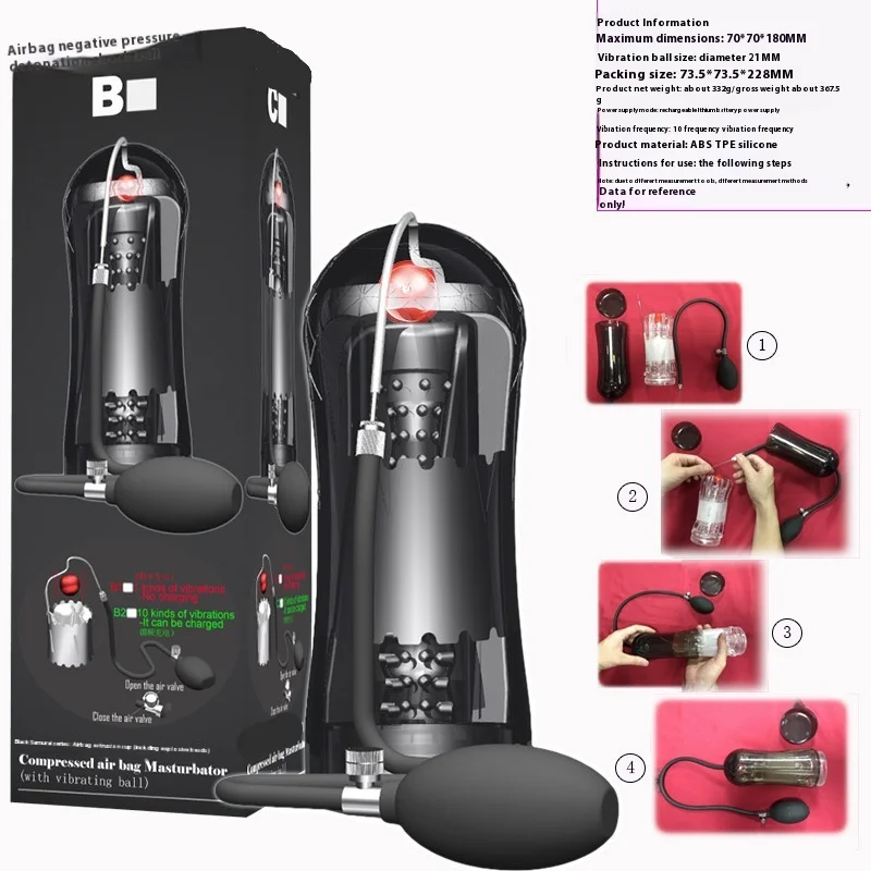 Klemning undertryk fly kop opladning 10 variabel frekvens vibration burst masturbator krystal gennemsigtig_voghion.com