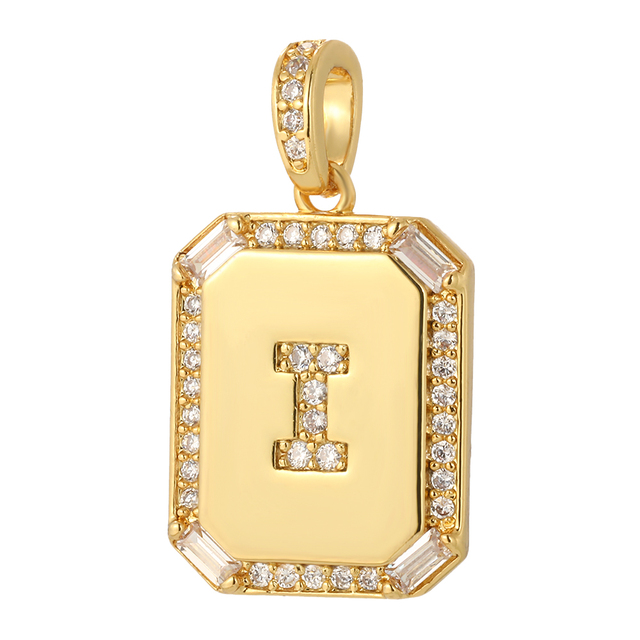 26 Letter Alphabet Charms for Necklace Keychain Diy Accessories Gold Name Charms for Jewelry Making Supplies initial pendant