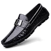Spring Autumn Mens Patent Leather Shoes Men Loafers Luxury Slip On Loafer Shoes Size 38-45 Dropshipping 1