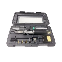10 in 1 Butane Gas Soldering Iron Kit Automatic Ignition Welding Torch Tools Portable Electric Soldering Irons Gas Torch Pen Set 4