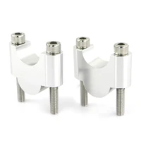 Motorcycle Handlebar Risers 22mm 7/8" Fat Mount Risers For BMW R1200R F800ST F700GS F650G F650CS G650GS R1100GS R1150GS R850GS 2