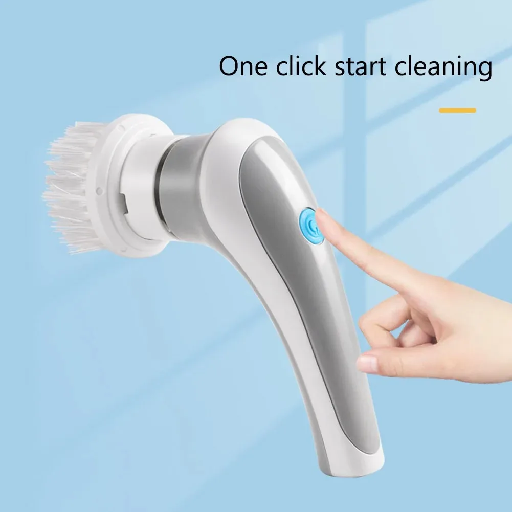 Electric cleaning brush Kitchen Home Cleaning Brush Brush Heads Accessories