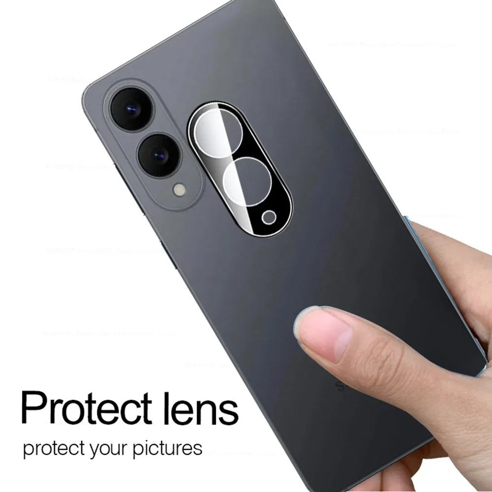 Premium 3D Black Tempered Glass Curved Camera Protector (1-3 Pack)
