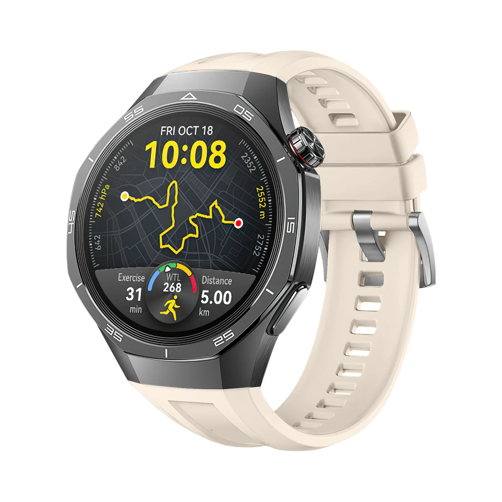 22mm Silicone Sports Watch Strap - Soft and Durable Band