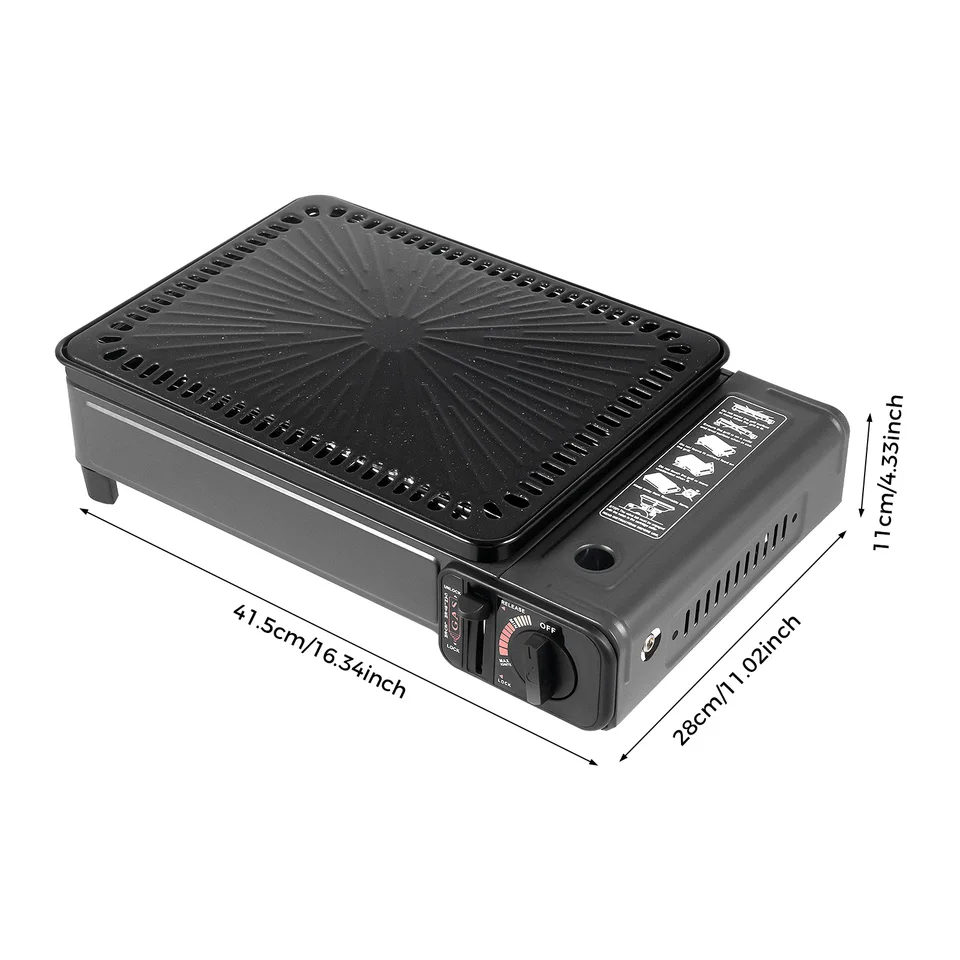 Portable Butane Camping Gas Grill Stove