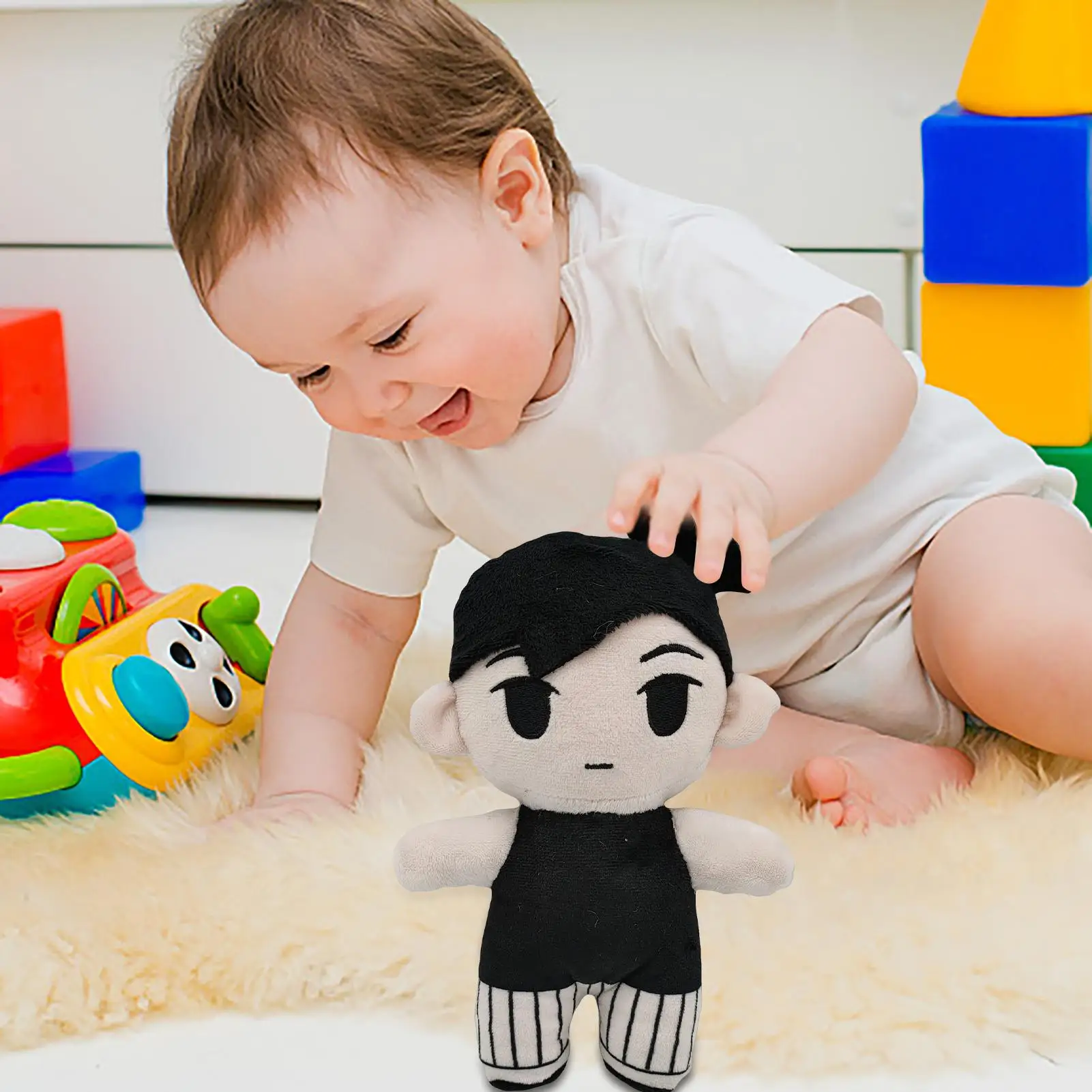 Omori Plush Doll Toy Sunny Basil Aubrey Mari Hero Stuffed Pillow Game  Character Plushie Figure for Kids Children Gifts - AliExpress