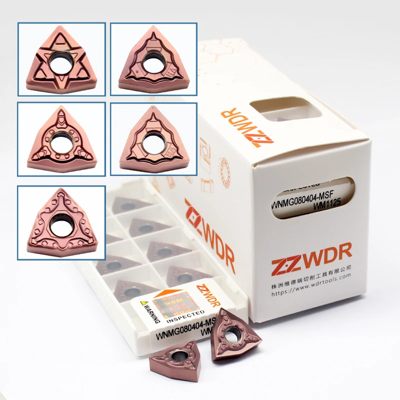 External Turning Tool WNMG Carbide Inserts WNMG080404 CNC Cutting Tools