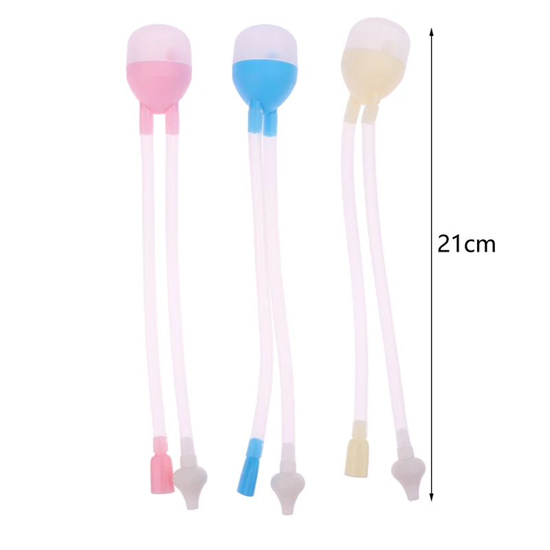 Nasal Aspirator Infant Nasal Suction Snot Cleaner Washable Sucker Baby Mouth Suction Catheter Children Nose Cleaning Tool Safe nasal aspirator