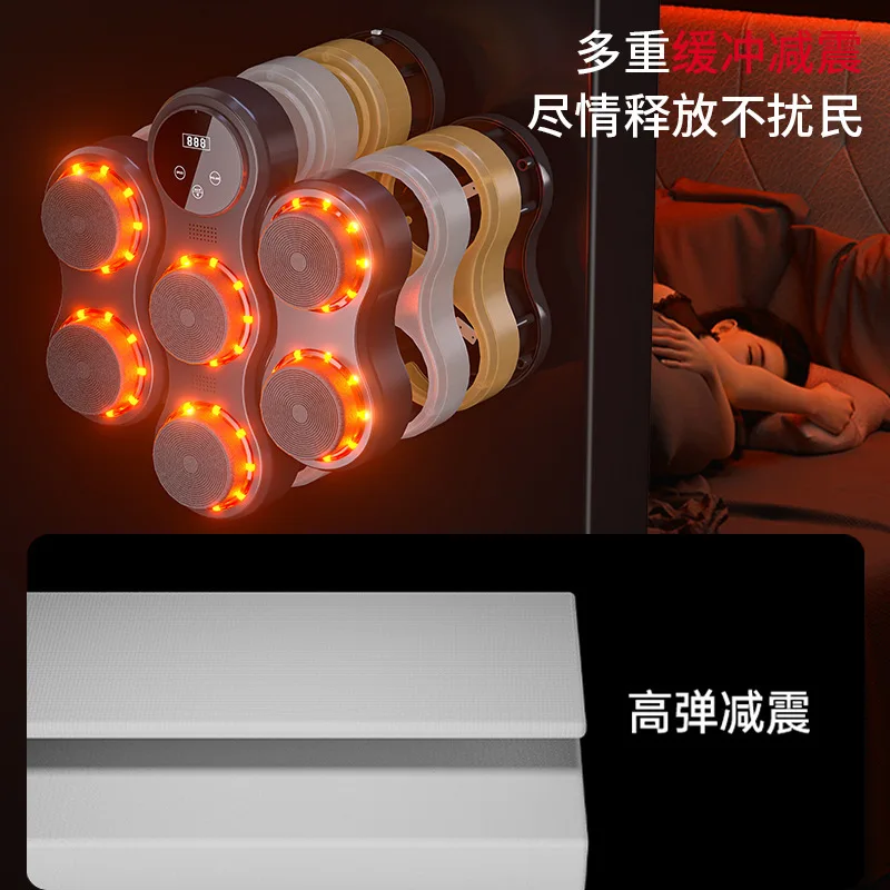 Music Boxing Machine Smart Home Adult Fitness Electronic Wall Target Male Boxing Children Adjustable Response Training Equipment