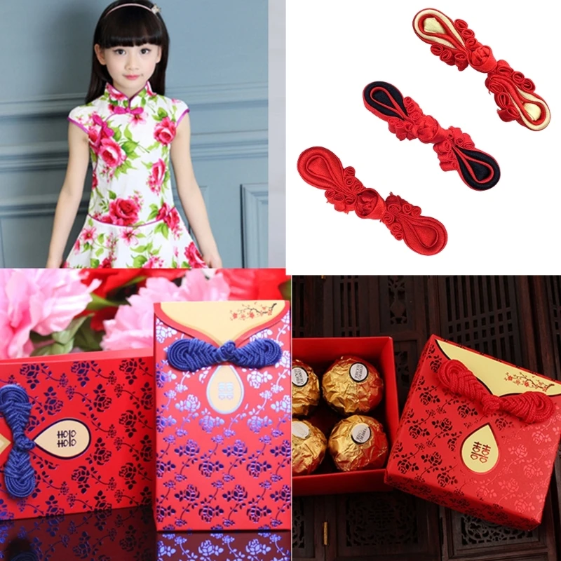 

Chinese Closure Button Scarf Cardigan and Costumes Outfit Sewing, Waterdrop Cheongsam Sewing Fasteners