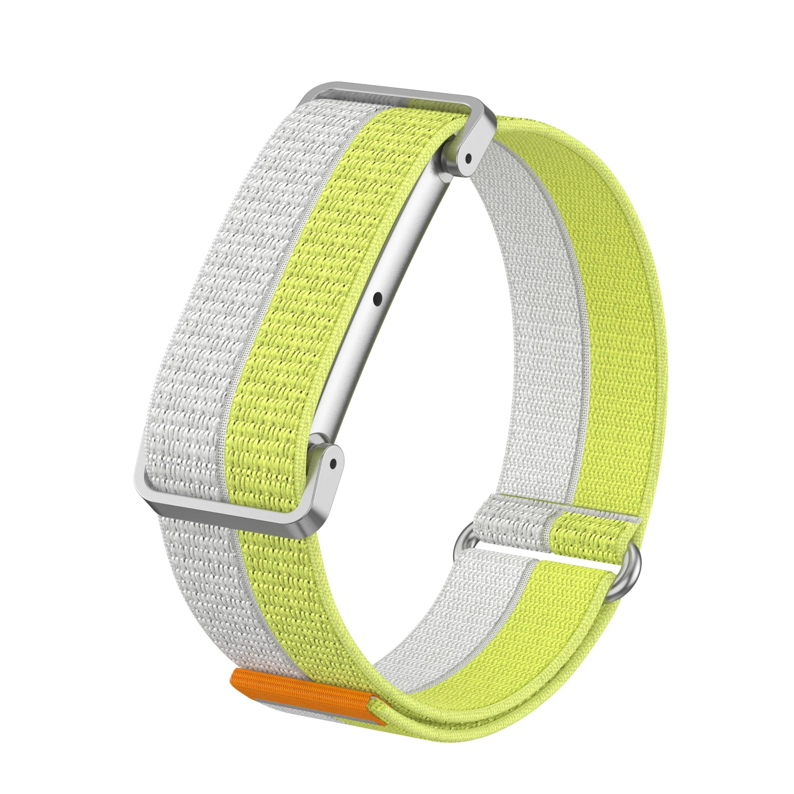 Quick Release Nylon Watch Strap with Metal Protective Case, Ultra Thin Breathable Replacement Wrist Band