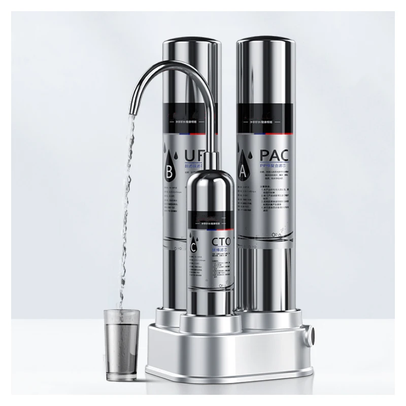 เครื่องใช้ในครัวเรือนตารางเครื่องกรองน้ํา 304 สแตนเลสสตีลเครื่องกรองน้ําดื่มโดยตรง 1