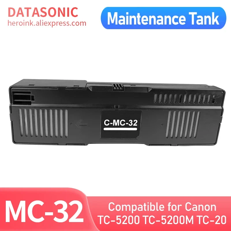 

1-5pc MC-32 Maintenance Tank Compatible MC32 Maintenance Box For Canon TC-5200 TC-5200M TC-20 Printers Maintenance Ink Cartridge