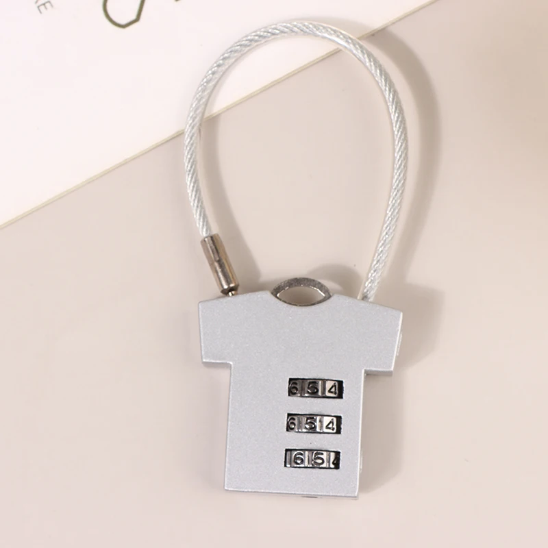 3 Pack Cute Cat Combination Locks - Grey, For Luggage, Backpacks, Lockers, Student Dorm
