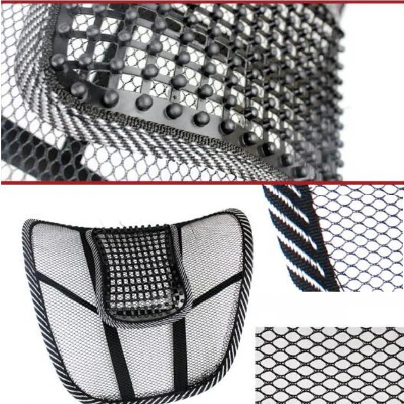 Mesh Lumbar Back Support Cushion - Breathable