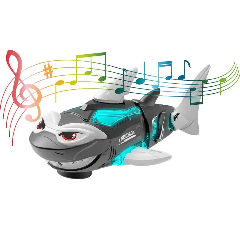 

Электрическая игрушка «Акула», интерактивные игрушки с подсветкой и звуком