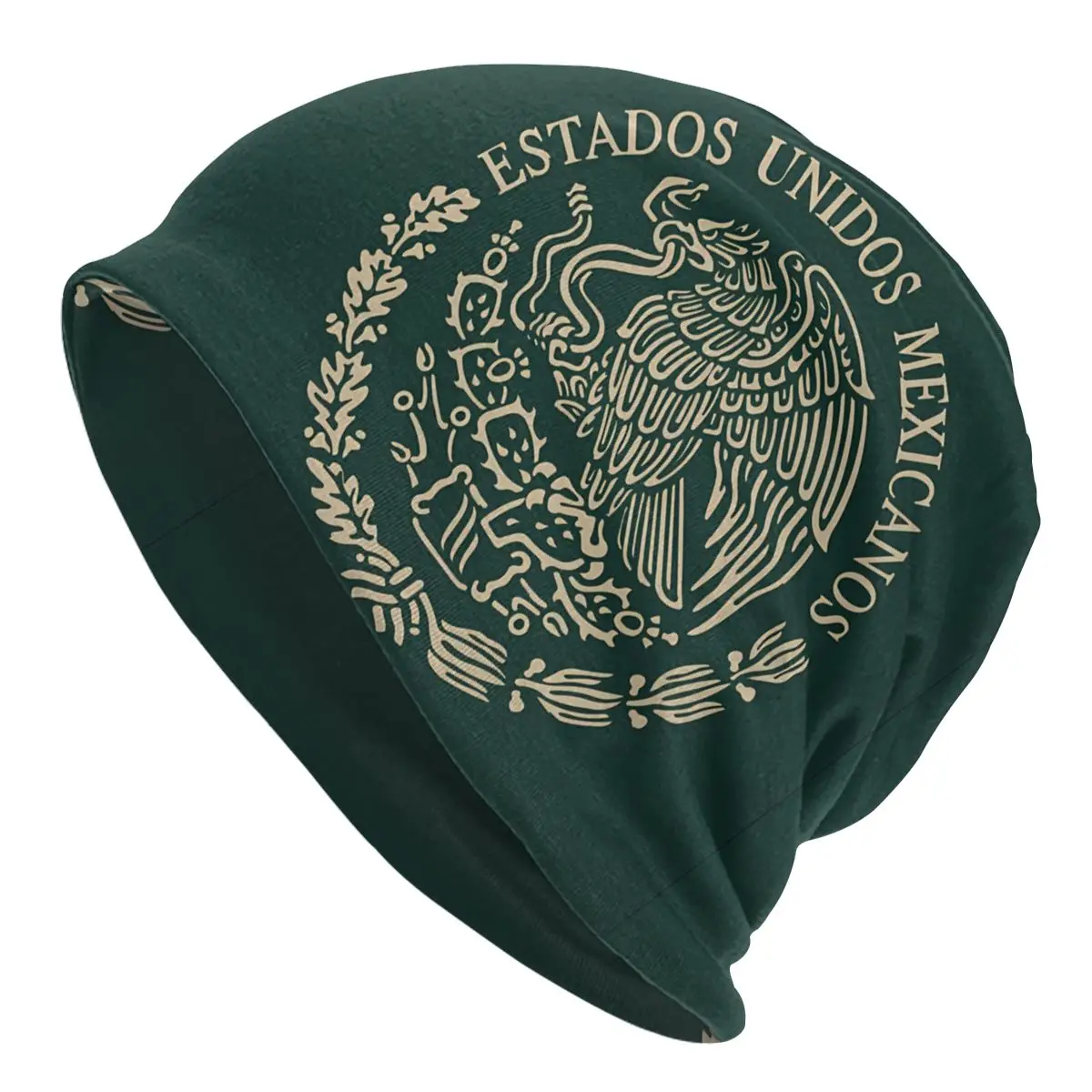 

Coat of Arms of Mexico Autumn Spring Hats Eagle Thin Hat Bonnet Special Skullies Beanies Caps Men Women's Earmuffs