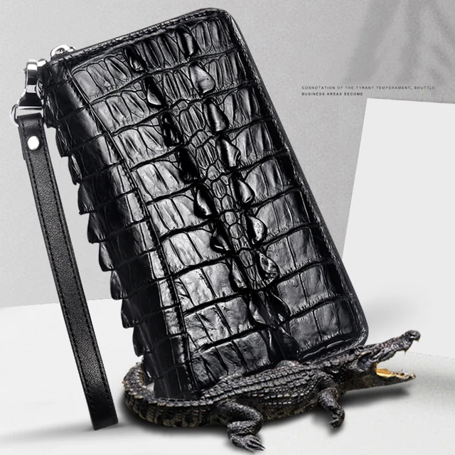 Real 100%Thai Crocodile Alligator Skin Leather Women Luxury Handbag  Shoulder Bag