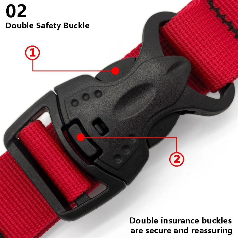 5/10PCS PPortable Cargo Tie Down Luggage Belt Strap Quick Release Buckle 60/100/150cm Baggage Secure Strap for Camping Hiking