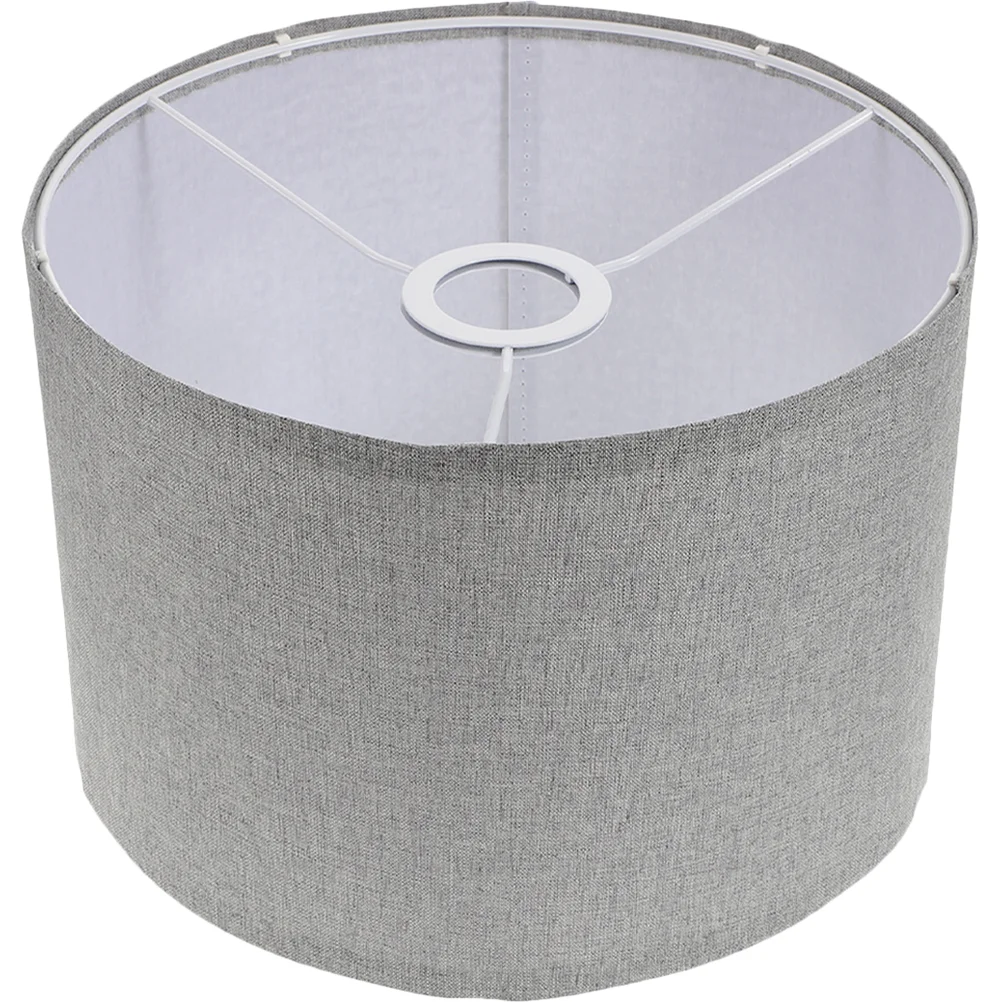 

Linen Table Lamp Shade Modern Lampshade Detachable Linen Lampshade for Living Room (Suitable for E27 Bulb)