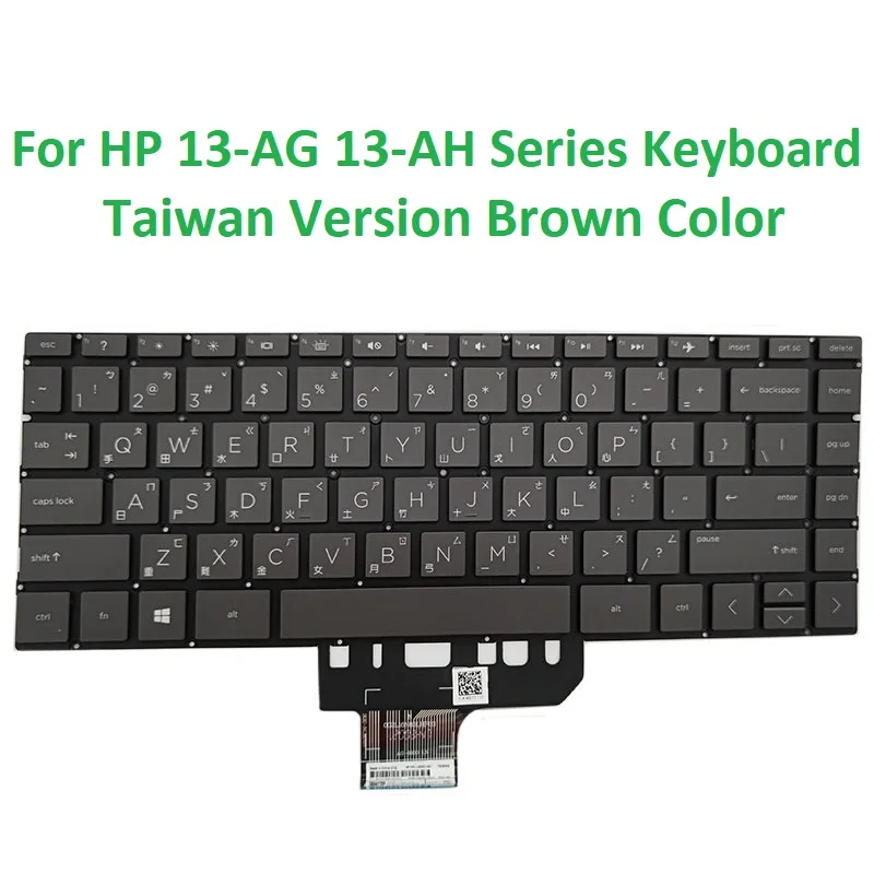 Laptop Replacement Taiwan Keyboard Taiwan Backlight HP Spectre x360 13
